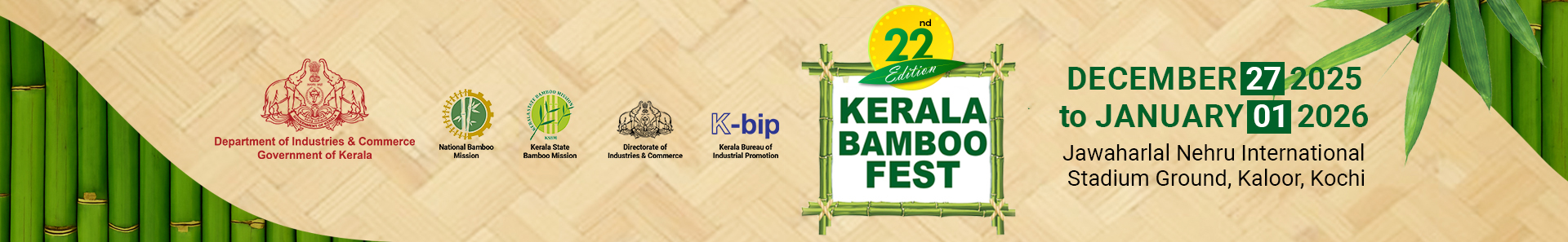 Bamboo fest 2025, at Kochi