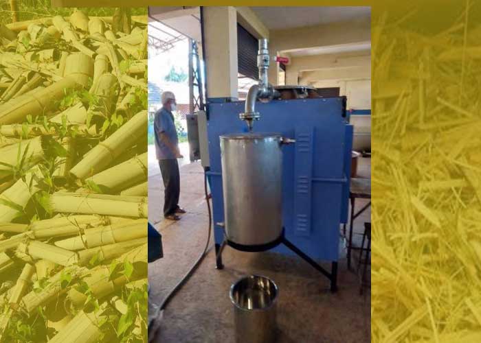 Bamboo Waste Processing Unit